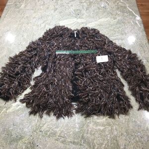 Free People shaggy jacket